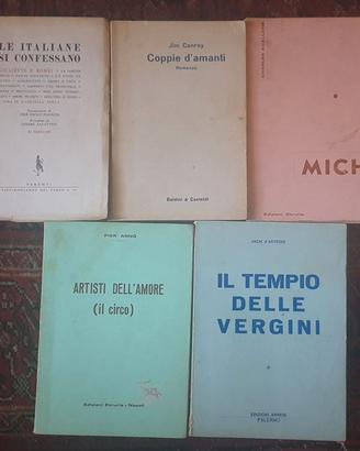 Lotto 5 libri erotismo anni '60 '70 Pasolini altro