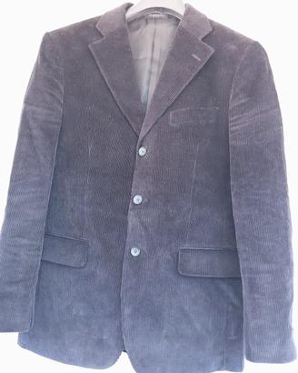 Completo abito sardo velluto da uomo 