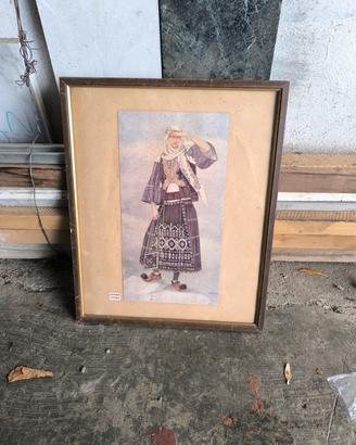 quadro con cornice 