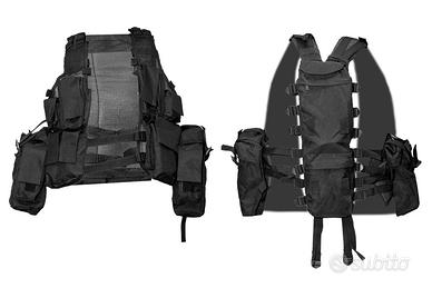 GILET TATTICO NERO