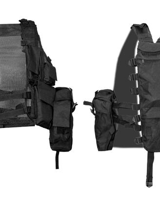 GILET TATTICO NERO