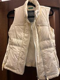 Gilet usato pochissimo panna benetton xs
