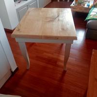 TAVOLO ARTIGIANALE IN CASTAGNO 