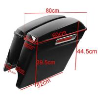 Borse laterali allungate Harley Davidson 