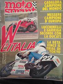 Rivista MOTOSPRINT numero 40 del 1986