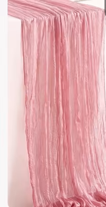 Tovaglia rosa 90x180/ runner