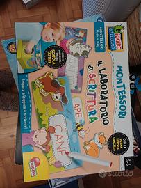 il laboratorio di scrittura montessori