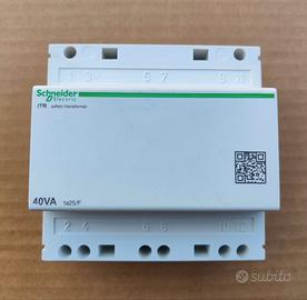 Trasformatore isolamento Schneider 12-24V 40VA