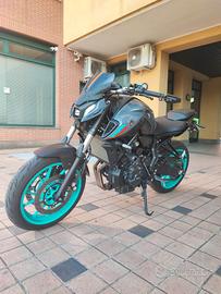 Moto Yamaha mt 07 anno 2022 depo. patente A2