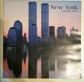 Calendario 2002 NewYork RARISSIMO con Torri Gemell