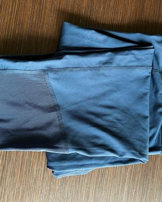 Leggins nike pro colore blu dri fit tg L