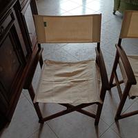Coppia sedie da registra
