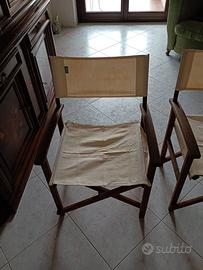 Coppia sedie da registra