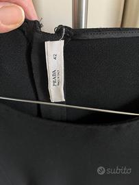 Tubino asimmetrico Prada tg 42