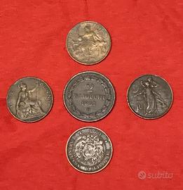 Monete storiche del 1800