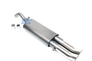 SILENZIATORE DI SCARICO PER VOLKSWAGEN VW GOLF II 