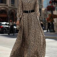 vestito primaverile animalier