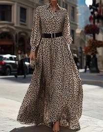 vestito primaverile animalier