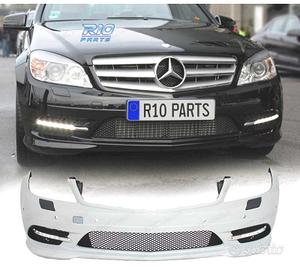 PARAURTI ANTERIORE PER MERCEDES W204 LOOK AMG C63 