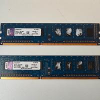 RAM 2x Kingston KVR DDR3