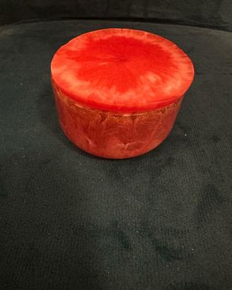 porta candele o porta gioie in resina