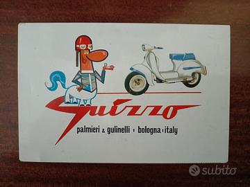 GUIZZO Moto - calendario tascabile 1960