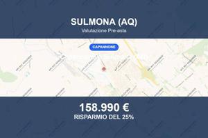 Immobile in asta di 500 m² a Sulmona