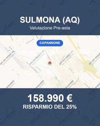 Immobile in asta di 500 m² a Sulmona
