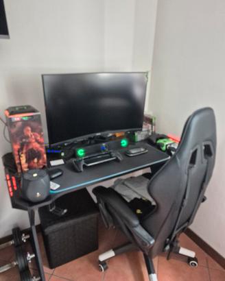 postazione gaming completa 