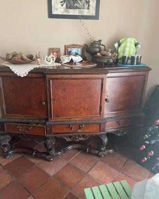 Credenza antica in legno massello