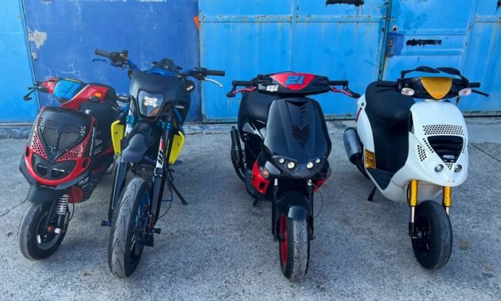 Husqvarna 701,Runner200 2t,ZipSP1 100,Typhoon172lc