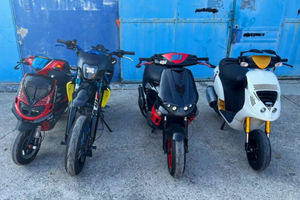 Husqvarna 701,Runner200 2t,ZipSP1 100,Typhoon172lc