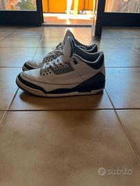 Jordan 3 blu navy