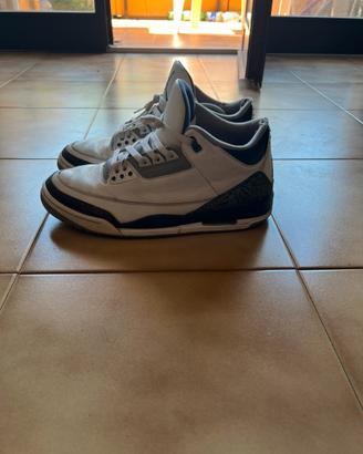 Jordan 3 blu navy