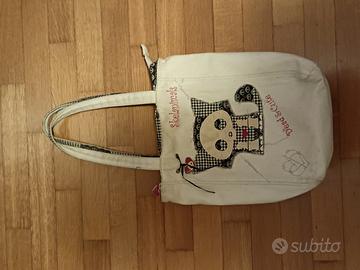 borsa con gatto scheletro per bambina o ragazza