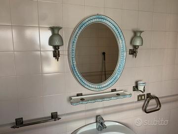 Set da bagno Capodimonte  vintage