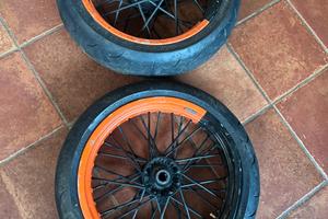 Cerchi Motard KTM Lc4