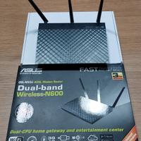 MODEM ROUTER ASUS  DSL -N55U N600