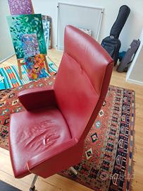 Poltrona Rossa da Scrivania