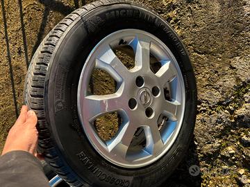 Cerchi opel con gomme Michelin Crossclimate