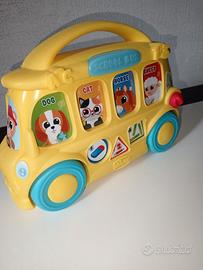 Giocattolo educativo Chicco Scuolabus Parlante ABC