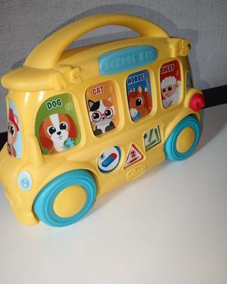 Giocattolo educativo Chicco Scuolabus Parlante ABC