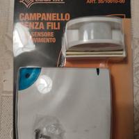 Campanello senza fili con sensore di movimento