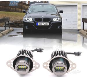 KIT LAMPADE OCCHI ANGEL IN LED 80W CANBUS BMW E90 