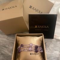 Braccialetto Rajola con pietre color lavanda