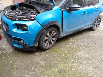 Citroen C3 sinistrata ma riparabile 