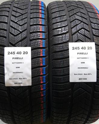 2 GOMME 245 40 20 PIRELLI BR1599