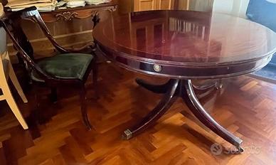 TAVOLO ANTICO - CON 2 SEDIE