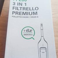 confezione 6+6 filtri Folletto Vorwerk