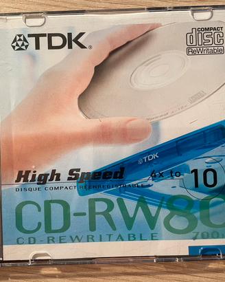 4 Cd-Rw usati (riscrivibili)